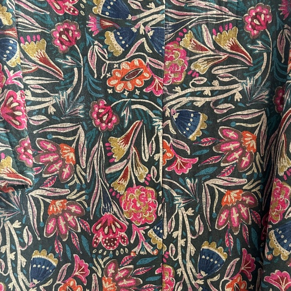 NATURAL LIFE Lottie Sweater Knit Floral Maxi Dress Women’s M Boho Colorful - Picture 7 of 10